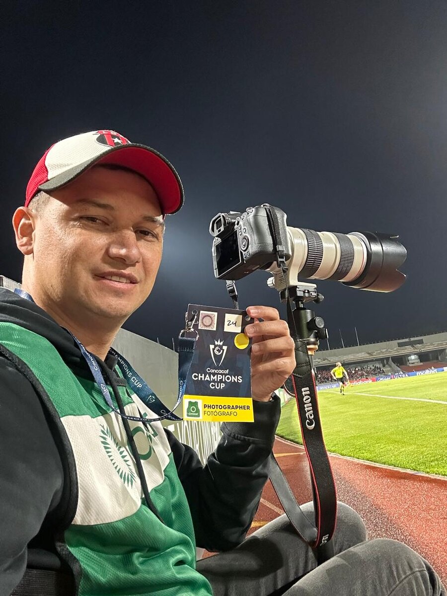 Acreditación de fotógrafo, Concacaf Champions Cup